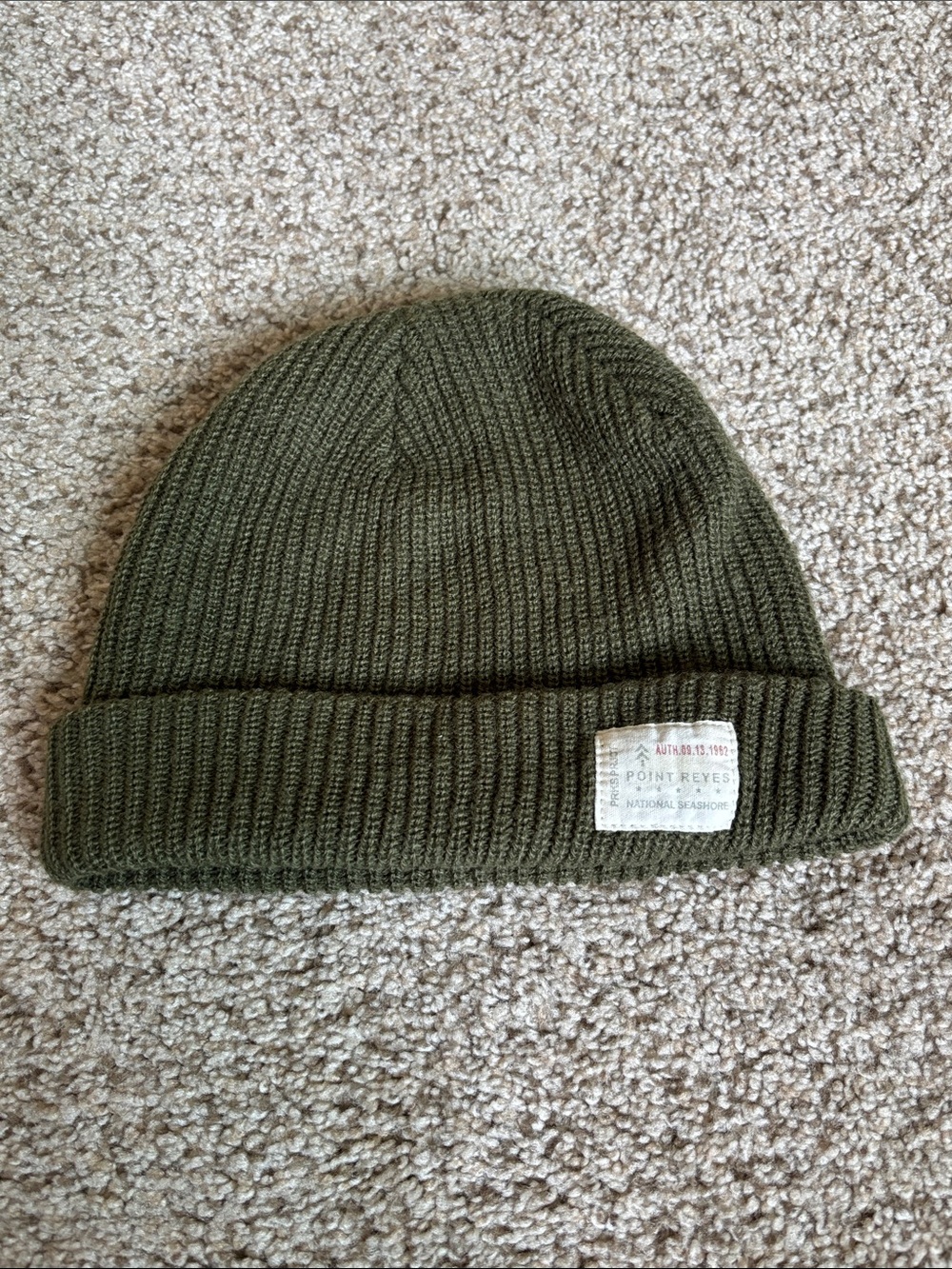 Parks Project Point Reyes National Seashore Green Beanie One Size NPS outdoor